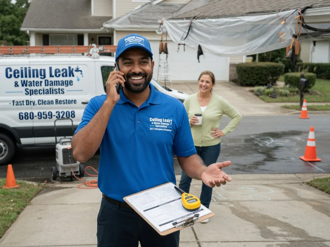 Ceiling Leak Cleanup Lone Rock, WI FAQs